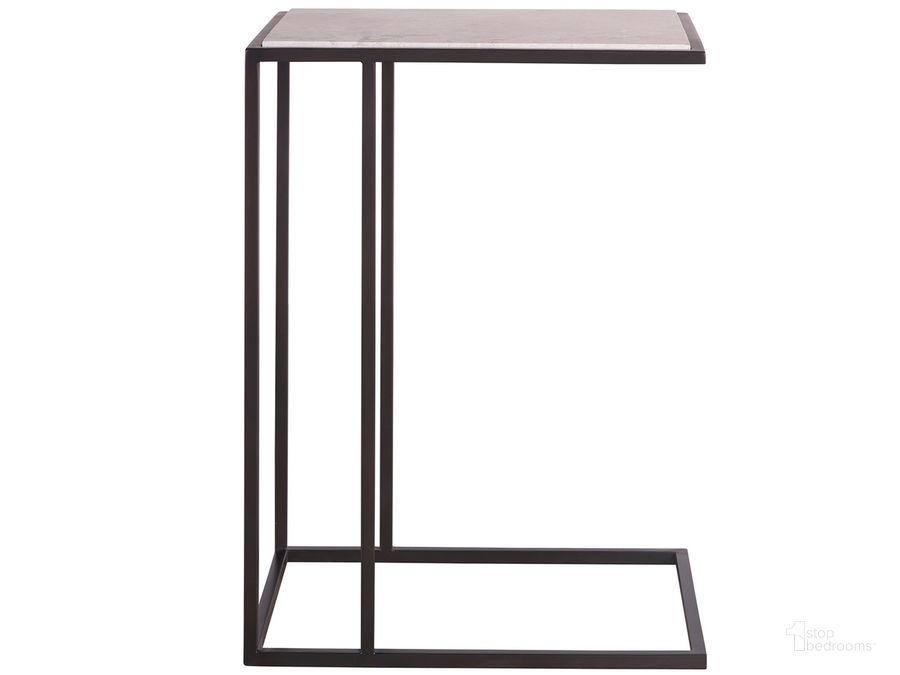 The appearance of Coalesce Boer Metal  and  Stone Drink Table In Matte Black designed by Universal in the modern / contemporary interior design. This matte black piece of furniture  was selected by 1StopBedrooms from Coalesce Collection to add a touch of cosiness and style into your home. Sku: U301802. Material: Metal. Product Type: Bar Table. Image1