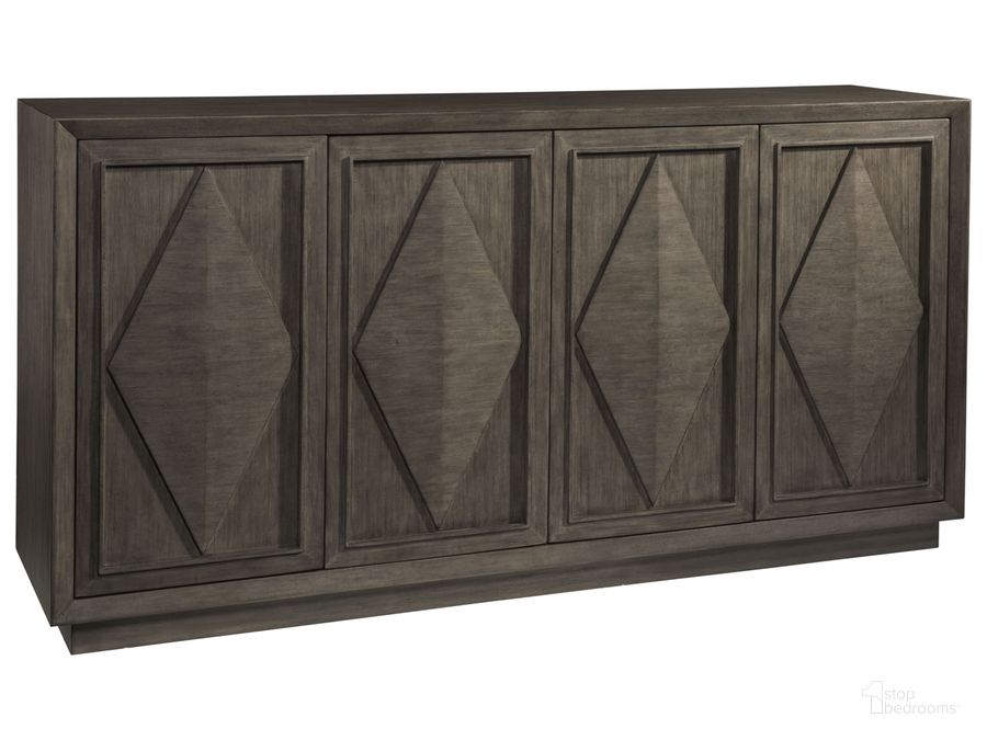 The appearance of Cohesion Program Exchequer Buffet 01-2225-852-41 designed by Artistica Home in the transitional interior design. This warm gray piece of furniture  was selected by 1StopBedrooms from Cohesion Program Collection to add a touch of cosiness and style into your home. Sku: 01-2225-852-41. Product Type: Buffet. Image1