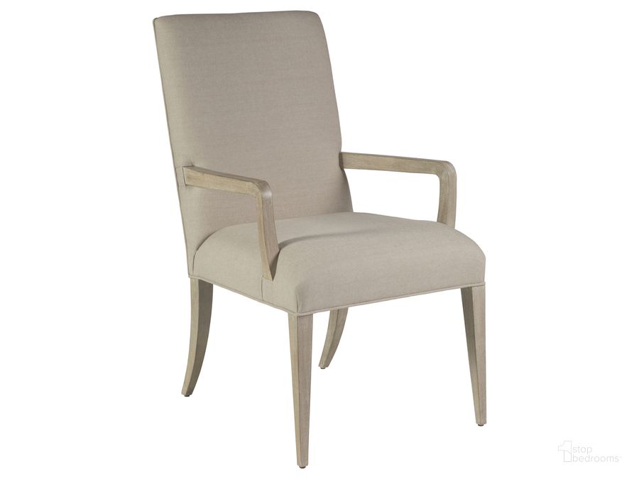 The appearance of Cohesion Program Madox Upholstered Arm Chair 01-2220-881-40-01 designed by Artistica Home in the traditional interior design. This bianco piece of furniture  was selected by 1StopBedrooms from Cohesion Program Collection to add a touch of cosiness and style into your home. Sku: 01-2220-881-40-01. Product Type: Arm Chair. Image1
