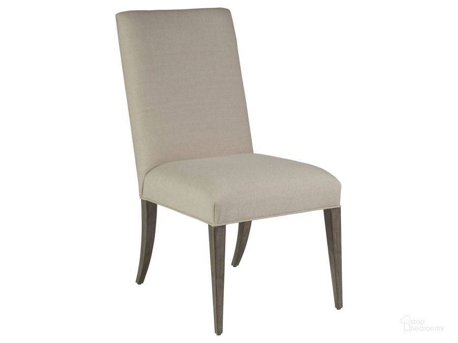 The appearance of Cohesion Program Madox Upholstered Side Chair 01-2220-880-41-01 designed by Artistica Home in the traditional interior design. This warm gray piece of furniture  was selected by 1StopBedrooms from Cohesion Program Collection to add a touch of cosiness and style into your home. Sku: 01-2220-880-41-01. Product Type: Side Chair. Image1