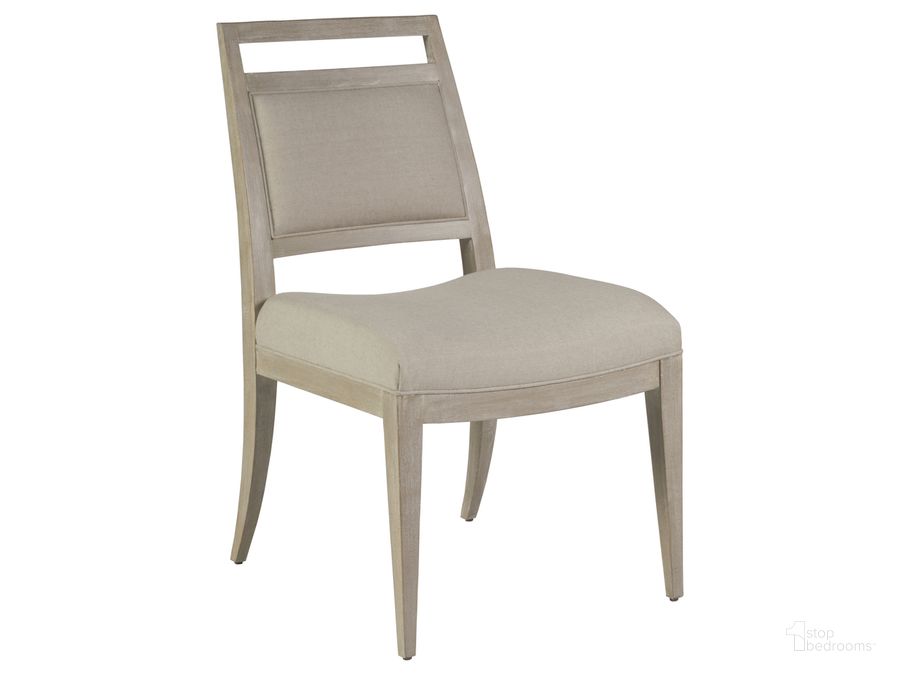 The appearance of Cohesion Program Nico Upholstered Side Chair 01-2222-880-40-01 designed by Artistica Home in the transitional interior design. This white wash piece of furniture  was selected by 1StopBedrooms from Cohesion Program Collection to add a touch of cosiness and style into your home. Sku: 01-2222-880-40-01. Product Type: Side Chair. Image1