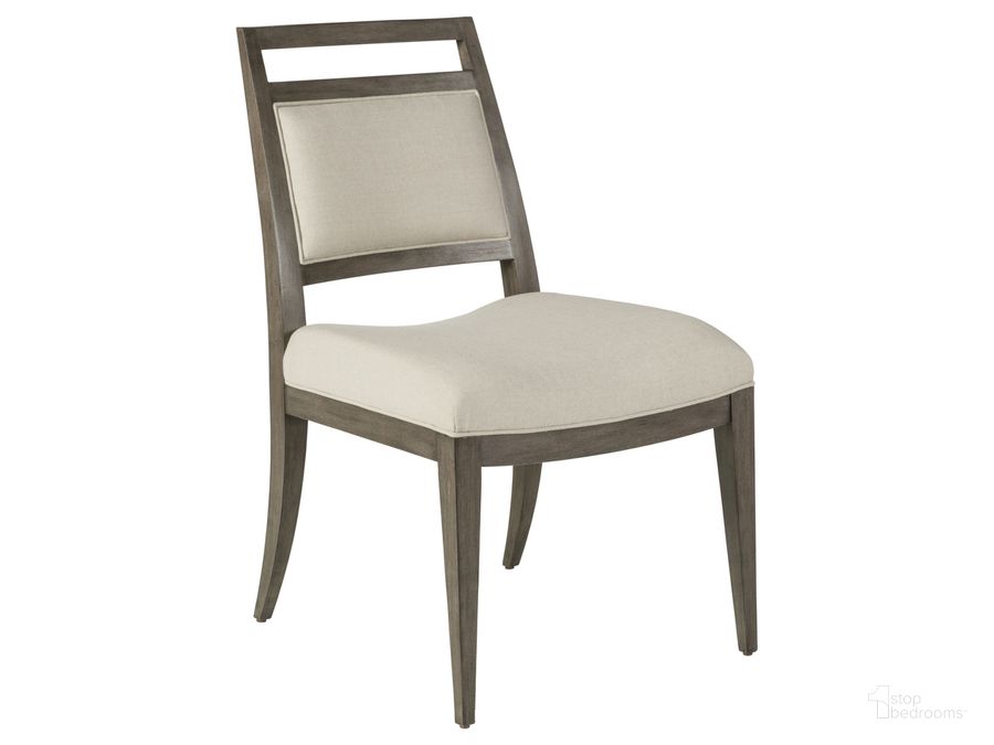 The appearance of Cohesion Program Nico Upholstered Side Chair 01-2222-880-41-01 designed by Artistica Home in the transitional interior design. This warm gray piece of furniture  was selected by 1StopBedrooms from Cohesion Program Collection to add a touch of cosiness and style into your home. Sku: 01-2222-880-41-01. Product Type: Side Chair. Image1