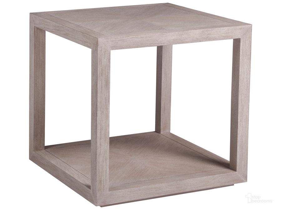 The appearance of Credence Bianco Square End Table designed by Artistica Home in the modern / contemporary interior design. This white piece of furniture  was selected by 1StopBedrooms from Credence Collection to add a touch of cosiness and style into your home. Sku: 01-2094-957-40. Product Type: End Table.