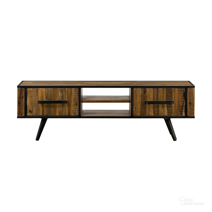 The appearance of Cusco Rustic Acacia Tv Stand designed by Armen Living in the rustic / southwestern interior design. This acacia piece of furniture  was selected by 1StopBedrooms from Cusco Collection to add a touch of cosiness and style into your home. Sku: LCCUTVAC. Material: Wood. Product Type: TV Stand. Image1
