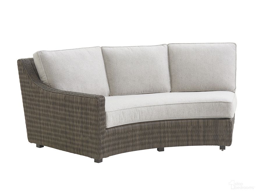 The appearance of Cypress Point Ocean Terrace Curved Sectional Armless Sofa 01-3900-82L-41 designed by Tommy Bahama in the modern / contemporary interior design. This  piece of furniture  was selected by 1StopBedrooms from Cypress Point Ocean Terrace Collection to add a touch of cosiness and style into your home. Sku: 01-3900-82L-41. Product Type: Outdoor Sofa. Image1