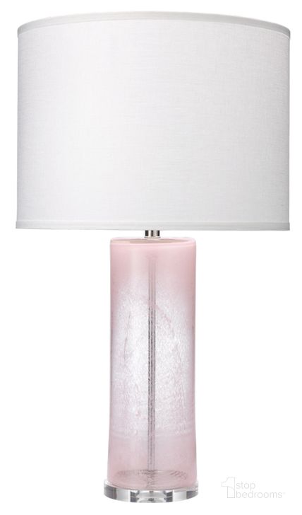 The appearance of Dahlia Table Lamp designed by Jamie Young Company in the modern / contemporary interior design. This pink piece of furniture  was selected by 1StopBedrooms from Dahlia Collection to add a touch of cosiness and style into your home. Sku: 9DAHLTLPINK. Material: Glass. Product Type: Table Lamp. Image1