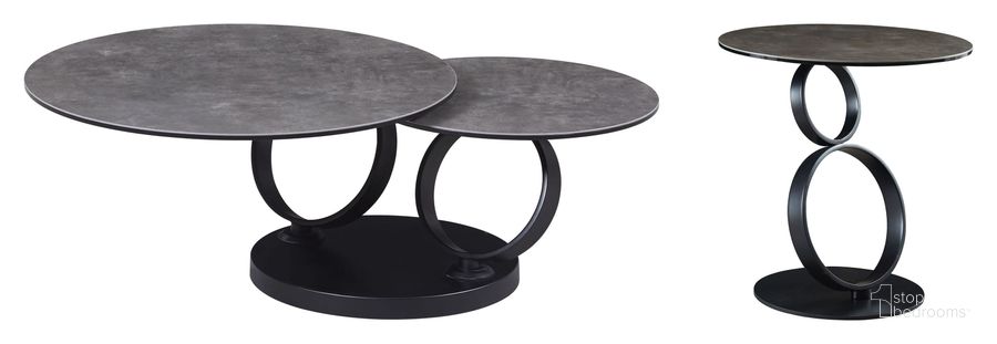The appearance of Dallas Black Occasional Table Set designed by J&M in the modern / contemporary interior design. This black piece of furniture  was selected by 1StopBedrooms from Dallas Collection to add a touch of cosiness and style into your home. Sku: 18889-CT;18889-ET. Material: Steel. Product Type: Occasional Table Set. Image1