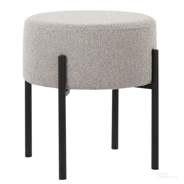 The appearance of Daniella Ottoman In Light Grey designed by Lumisource in the modern / contemporary interior design. This light grey piece of furniture  was selected by 1StopBedrooms from Daniella Collection to add a touch of cosiness and style into your home. Sku: OT-DANIELLARND BKLGY. Material: Metal. Product Type: Ottoman. Image1