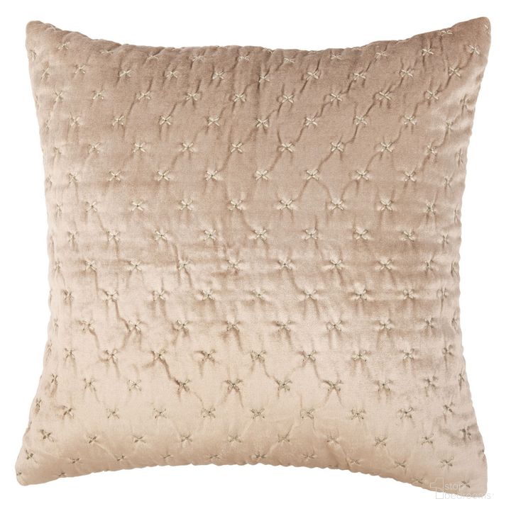 The appearance of Deana Pillow in Beige PLS6500B-1220 designed by Safavieh in the transitional interior design. This beige piece of furniture  was selected by 1StopBedrooms from Deana Collection to add a touch of cosiness and style into your home. Sku: PLS6500B-1220. Material: Polyester. Product Type: Pillow. Image1
