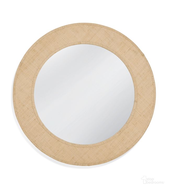 The appearance of Destin Wall Mirror In Beige designed by Bassett Mirror Company in the coastal interior design. This beige piece of furniture  was selected by 1StopBedrooms from  to add a touch of cosiness and style into your home. Sku: M4780EC. Material: MDF. Product Type: Wall Mirror. Image1