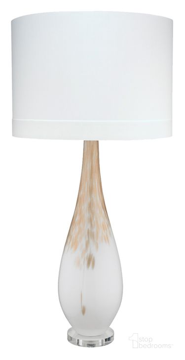 The appearance of Dewdrop Gold Table Lamp designed by Jamie Young Company in the transitional interior design. This gold piece of furniture  was selected by 1StopBedrooms from Dewdrop Collection to add a touch of cosiness and style into your home. Sku: 9DEWDROPTLGO. Material: Acrylic. Product Type: Table Lamp. Image1