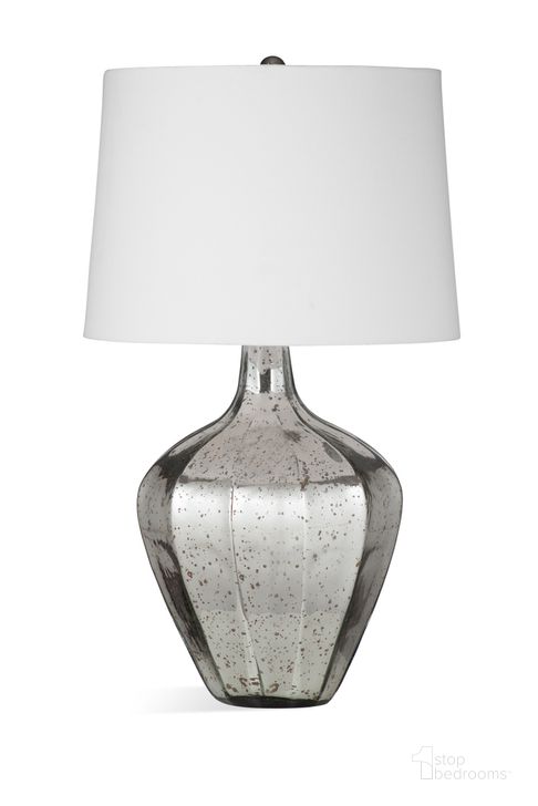 The appearance of Diamond Table Lamp In Silver designed by Bassett Mirror Company in the glam interior design. This silver piece of furniture  was selected by 1StopBedrooms from  to add a touch of cosiness and style into your home. Sku: L4166TEC. Material: Glass. Product Type: Table Lamp. Image1