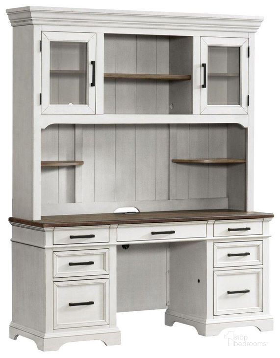 The appearance of Hinerau Place Rustic White Home Office Desk designed by FineForm in the transitional interior design. This rustic white piece of furniture  was selected by 1StopBedrooms from Hinerau Place Collection to add a touch of cosiness and style into your home. Sku: DK-HO-6630C-RFO-C;DK-HO-6852H-RFO-C. Product Type: Home Office Desk.