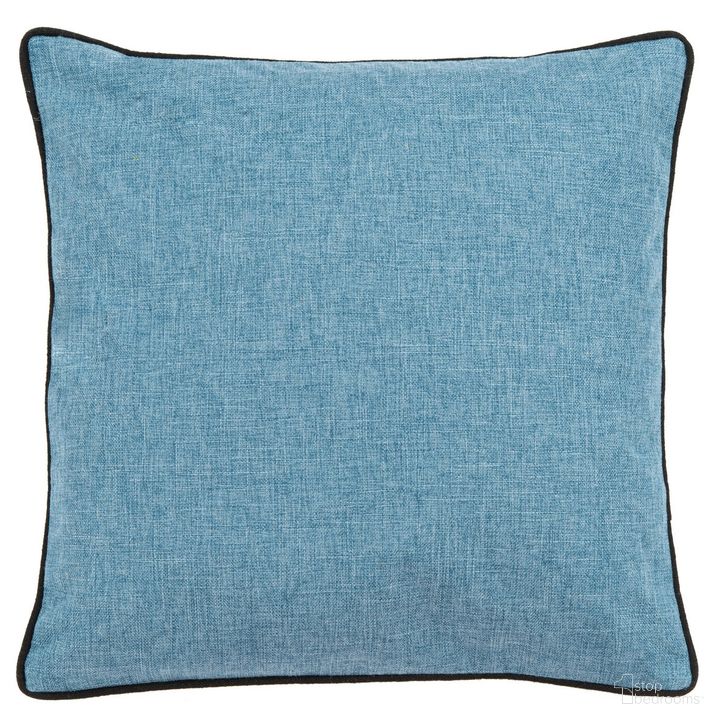 The appearance of Edeline Pillow in Blue designed by Safavieh in the modern / contemporary interior design. This blue piece of furniture  was selected by 1StopBedrooms from Edeline Collection to add a touch of cosiness and style into your home. Sku: PLS7202B-1818. Material: Polyester. Product Type: Pillow. Image1
