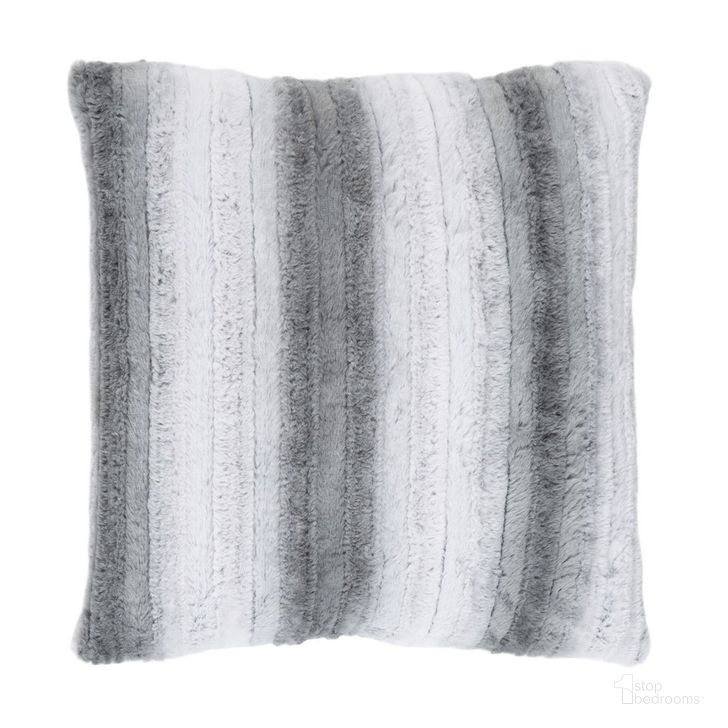 The appearance of Elian Pillow designed by Safavieh in the modern / contemporary interior design. This grey/white piece of furniture  was selected by 1StopBedrooms from Safavieh PLS Collection to add a touch of cosiness and style into your home. Sku: PLS7034A-2020. Product Type: Pillows and Throw. Material: Acrylic. Image1
