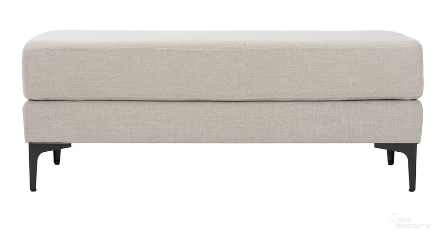 The appearance of Elise Rectangular Bench BCH6302D designed by Safavieh in the transitional interior design. This light gray piece of furniture  was selected by 1StopBedrooms from Elise Collection to add a touch of cosiness and style into your home. Sku: BCH6302D. Material: Wood. Product Type: Bench. Image1
