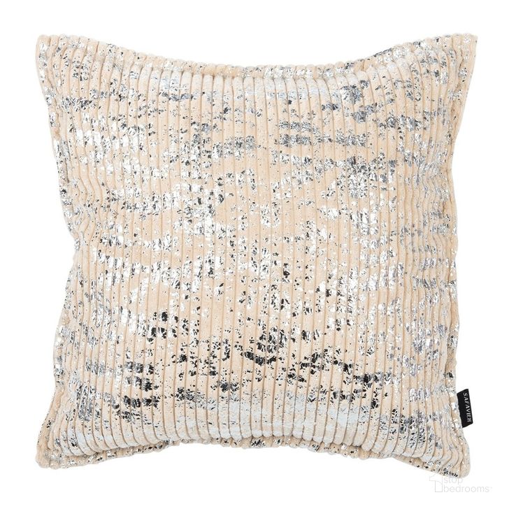 The appearance of Elysia Pillow designed by Safavieh in the modern / contemporary interior design. This silver piece of furniture  was selected by 1StopBedrooms from Safavieh PLS Collection to add a touch of cosiness and style into your home. Sku: PLS7028A-1818. Material: Polyester. Product Type: Pillows and Throw. Image1