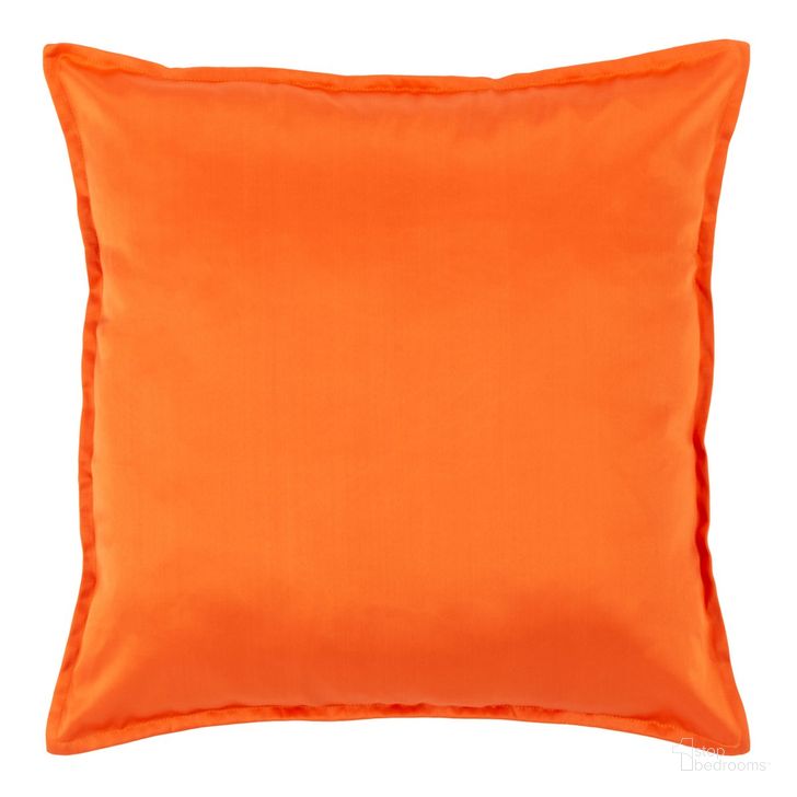 The appearance of Erna Pillow in Orange designed by Safavieh in the modern / contemporary interior design. This orange piece of furniture  was selected by 1StopBedrooms from Erna Collection to add a touch of cosiness and style into your home. Sku: PLS7178C-1818. Material: Polyester. Product Type: Pillow. Image1
