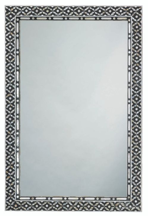 The appearance of Evelyn Mirror designed by Jamie Young Company in the modern / contemporary interior design. This pearl piece of furniture  was selected by 1StopBedrooms from Evelyn Collection to add a touch of cosiness and style into your home. Sku: 7EVEL-MIMOP. Product Type: Accent Mirror. Image1