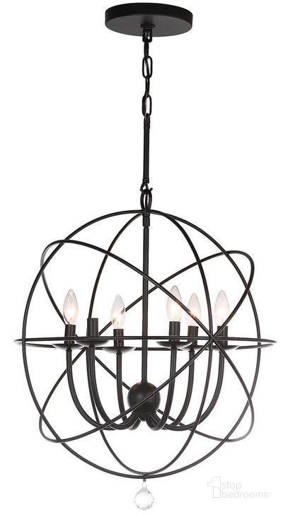 The appearance of Evie Black 22 Inch Adjustable Chandelier designed by Safavieh in the modern / contemporary interior design. This black piece of furniture  was selected by 1StopBedrooms from Safavieh LIT Collection to add a touch of cosiness and style into your home. Sku: LIT4521A. Product Type: Chandelier. Image1