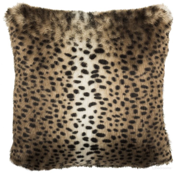The appearance of Faux Leopardis designed by Safavieh in the modern / contemporary interior design. This black and brown piece of furniture  was selected by 1StopBedrooms from Faux Collection to add a touch of cosiness and style into your home. Sku: PLS726A-2020. Product Type: Pillows and Throw. Material: Acrylic. Image1