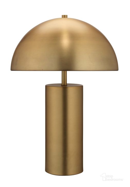 The appearance of Felix Table Lamp in Antique Brass Metal designed by Jamie Young Company in the modern / contemporary interior design. This antique brass piece of furniture  was selected by 1StopBedrooms from Feli Collection to add a touch of cosiness and style into your home. Sku: LS9FELIXAB. Material: Metal. Product Type: Table Lamp. Image1