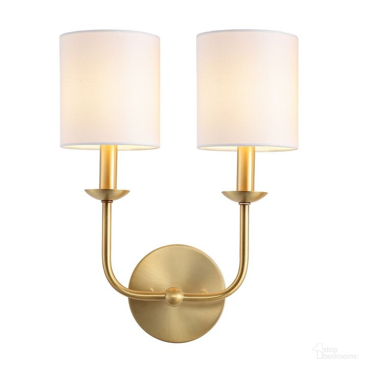 The appearance of Ferrara Wall Sconce in Gold designed by Safavieh in the modern / contemporary interior design. This gold piece of furniture  was selected by 1StopBedrooms from Ferrara Collection to add a touch of cosiness and style into your home. Sku: SCN4069A. Material: Metal. Product Type: Wall Sconce. Image1