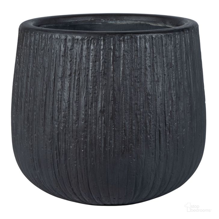 The appearance of Francia Planter in Black designed by Safavieh in the modern / contemporary interior design. This black piece of furniture  was selected by 1StopBedrooms from Francia Collection to add a touch of cosiness and style into your home. Sku: PAT1523A. Product Type: Planter. Image1