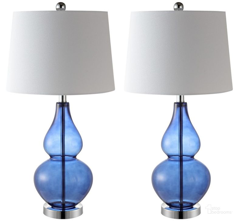 The appearance of Frena Clear and Chrome Table Lamp Set of 2 designed by Safavieh in the modern / contemporary interior design. This blue piece of furniture  was selected by 1StopBedrooms from Frena Collection to add a touch of cosiness and style into your home. Sku: TBL4221B-SET2. Material: Chrome. Product Type: Table Lamp. Image1
