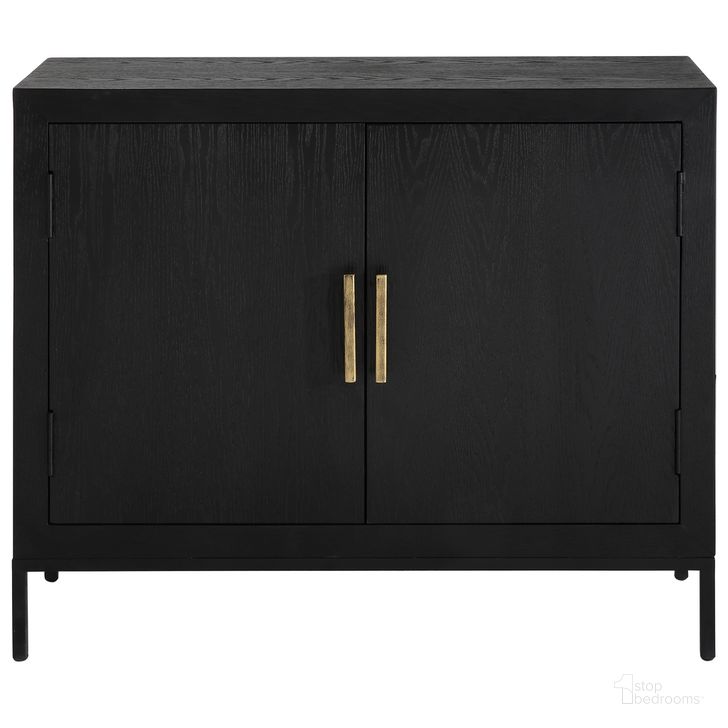 The appearance of Front Range 2 Door Cabinet In Dark Oak designed by Uttermost in the modern / contemporary interior design. This dark oak piece of furniture  was selected by 1StopBedrooms from Front Range Collection to add a touch of cosiness and style into your home. Sku: 22891. Material: MDF. Product Type: Accent Cabinet. Image1