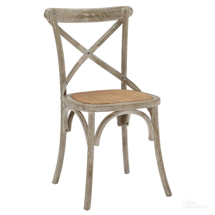 The appearance of Gear Gray Dining Side Chair EEI-1541-GRY designed by Modway in the modern / contemporary interior design. This gray piece of furniture  was selected by 1StopBedrooms from Gear Collection to add a touch of cosiness and style into your home. Sku: EEI-1541-GRY. Material: Wood. Product Type: Side Chair. Image1