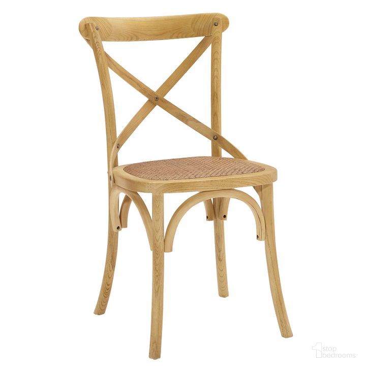 The appearance of Gear Natural Dining Side Chair EEI-1541-NAT designed by Modway in the modern / contemporary interior design. This natural piece of furniture  was selected by 1StopBedrooms from Gear Collection to add a touch of cosiness and style into your home. Sku: EEI-1541-NAT. Material: Wood. Product Type: Side Chair. Image1