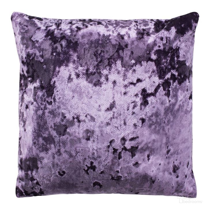 The appearance of Gili Pillow PLS7074A-1818 designed by Safavieh in the glam interior design. This purple piece of furniture  was selected by 1StopBedrooms from Gili Collection to add a touch of cosiness and style into your home. Sku: PLS7074A-1818. Material: Polyester. Product Type: Pillows and Throw. Image1