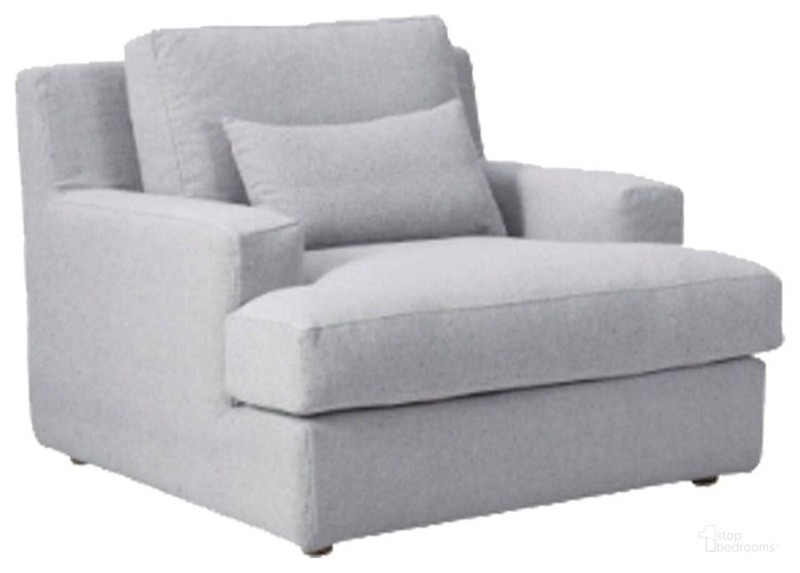 The appearance of Glacier Fabric Bay Chair In White designed by Primitive Collections in the modern / contemporary interior design. This white piece of furniture  was selected by 1StopBedrooms from  to add a touch of cosiness and style into your home. Sku: PCGL830CH10. Material: Fabric. Product Type: Sofa Chair.