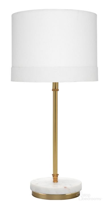 The appearance of Grace Table Lamp designed by Jamie Young Company in the modern / contemporary interior design. This white piece of furniture  was selected by 1StopBedrooms from Grace Collection to add a touch of cosiness and style into your home. Sku: LSGRACEBRWH. Material: Metal. Product Type: Table Lamp. Image1