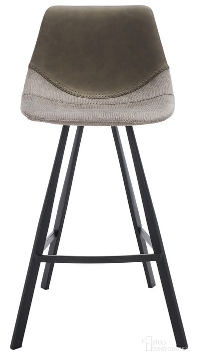 The appearance of Granger Counter Stool in Grey designed by Safavieh in the modern / contemporary interior design. This grey piece of furniture  was selected by 1StopBedrooms from Granger Collection to add a touch of cosiness and style into your home. Sku: BST3013A. Product Type: Barstool. Image1