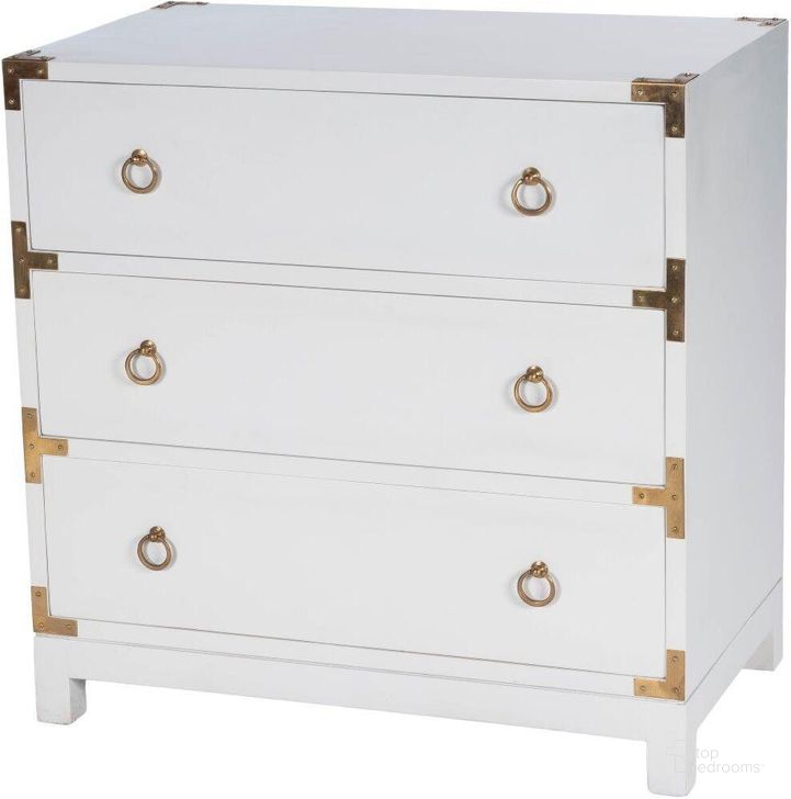 The appearance of Greenvalley Rise White Chest 0qb24399325 designed by Boho House in the transitional interior design. This white piece of furniture  was selected by 1StopBedrooms from Greenvalley Rise Collection to add a touch of cosiness and style into your home. Sku: 9337304. Material: Wood. Product Type: Chest. Image1