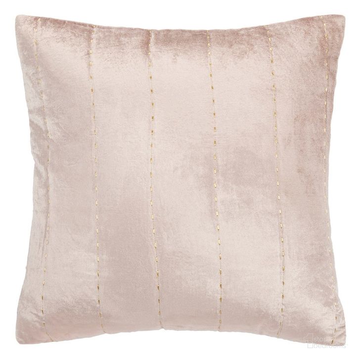 The appearance of Gressa Pillow in Blush PLS6502C-1220 designed by Safavieh in the modern / contemporary interior design. This blush piece of furniture  was selected by 1StopBedrooms from Gressa Collection to add a touch of cosiness and style into your home. Sku: PLS6502C-1220. Material: Polyester. Product Type: Pillow. Image1