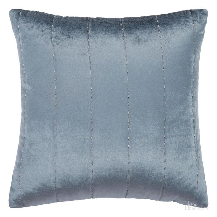 The appearance of Gressa Pillow in Grey and Blue PLS6502B-1220 designed by Safavieh in the transitional interior design. This grey/blue piece of furniture  was selected by 1StopBedrooms from Gressa Collection to add a touch of cosiness and style into your home. Sku: PLS6502B-1220. Material: Polyester. Product Type: Pillow. Image1