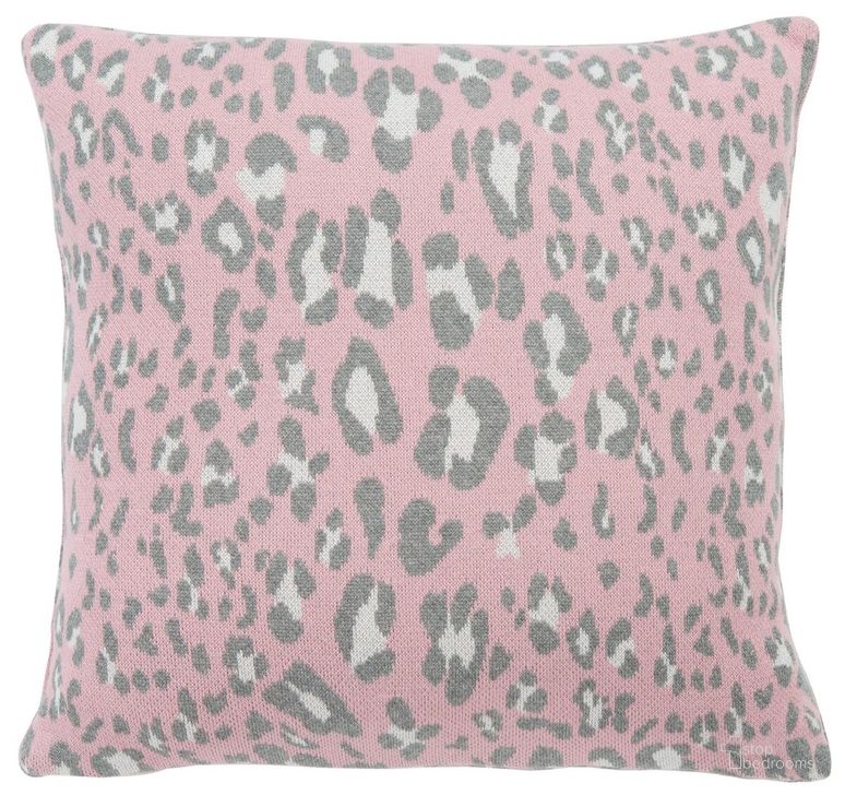 The appearance of Gwynn Leopard Pillow in Pink and Black designed by Safavieh in the modern / contemporary interior design. This pink and black piece of furniture  was selected by 1StopBedrooms from Gwynn Collection to add a touch of cosiness and style into your home. Sku: PLS3003C-1818. Material: Cotton. Product Type: Pillow. Image1