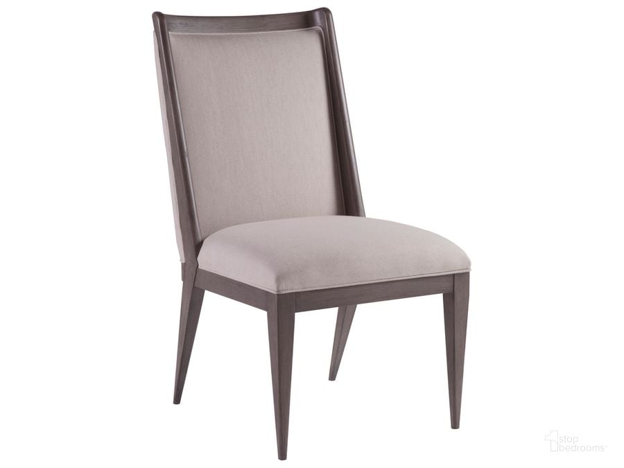 The appearance of Haiku Grigio Side Chair designed by Artistica Home in the transitional interior design. This coffee piece of furniture  was selected by 1StopBedrooms from Haiku Collection to add a touch of cosiness and style into your home. Sku: 01-2057-880-41-01. Product Type: Side Chair. Image1