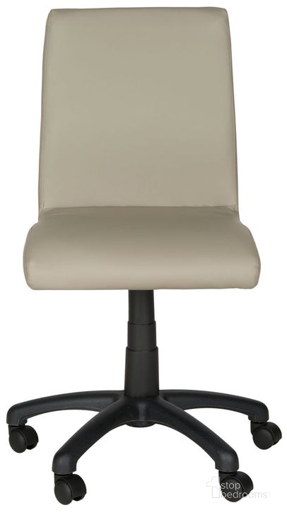The appearance of Hal Grey Desk Chair designed by Safavieh in the modern / contemporary interior design. This grey piece of furniture  was selected by 1StopBedrooms from Hal Collection to add a touch of cosiness and style into your home. Sku: FOX8501C. Product Type: Desk Chair. Material: Iron. Image1