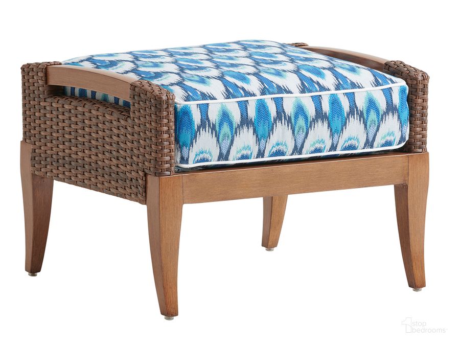 The appearance of Harbor Isle Ottoman designed by Tommy Bahama in the modern / contemporary interior design. This  piece of furniture  was selected by 1StopBedrooms from Harbor Collection to add a touch of cosiness and style into your home. Sku: 01-3935-44-40. Product Type: Ottoman. Image1