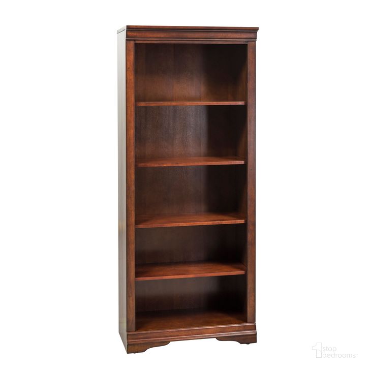The appearance of Harbor Ridge Rustic Cherry Open Bookcase designed by Liberty in the traditional interior design. This brown piece of furniture  was selected by 1StopBedrooms from Harbor Collection to add a touch of cosiness and style into your home. Sku: 378-HO201. Material: Wood. Product Type: Standard Bookcase. Image1