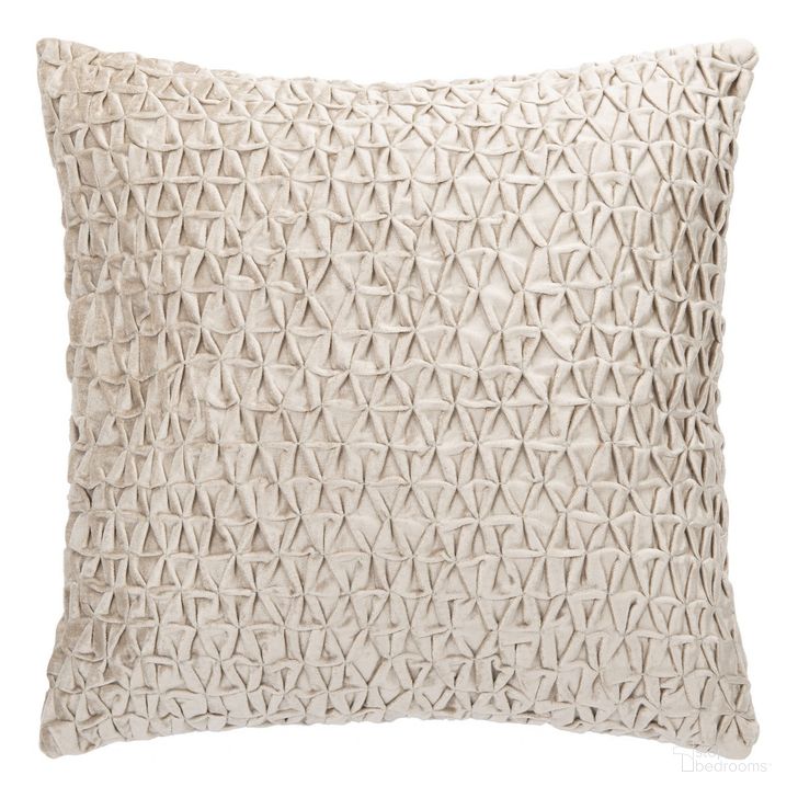 The appearance of Harla Pillow in Beige PLS6511A-1220 designed by Safavieh in the modern / contemporary interior design. This beige piece of furniture  was selected by 1StopBedrooms from Harla Collection to add a touch of cosiness and style into your home. Sku: PLS6511A-1220. Material: Cotton. Product Type: Pillow. Image1