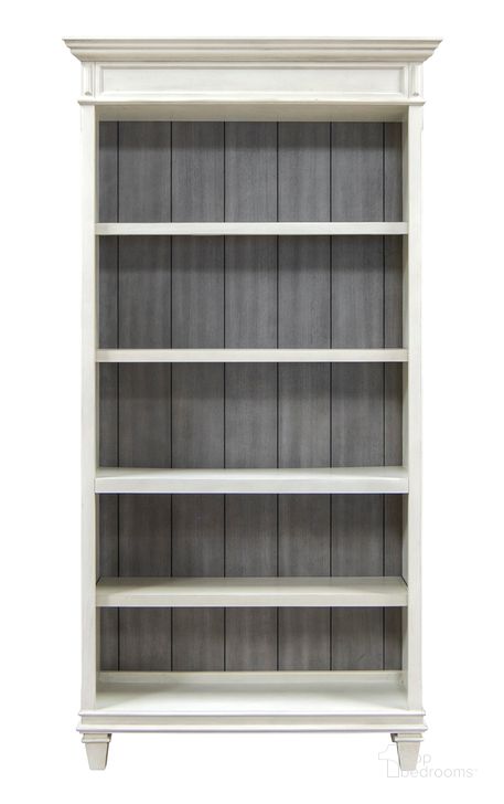 The appearance of Hartford Open Wood Bookcase In White designed by Martin Furniture in the traditional interior design. This white piece of furniture  was selected by 1StopBedrooms from Hartford Collection to add a touch of cosiness and style into your home. Sku: IMHF4078W. Material: Wood. Product Type: Bookcase. Image1