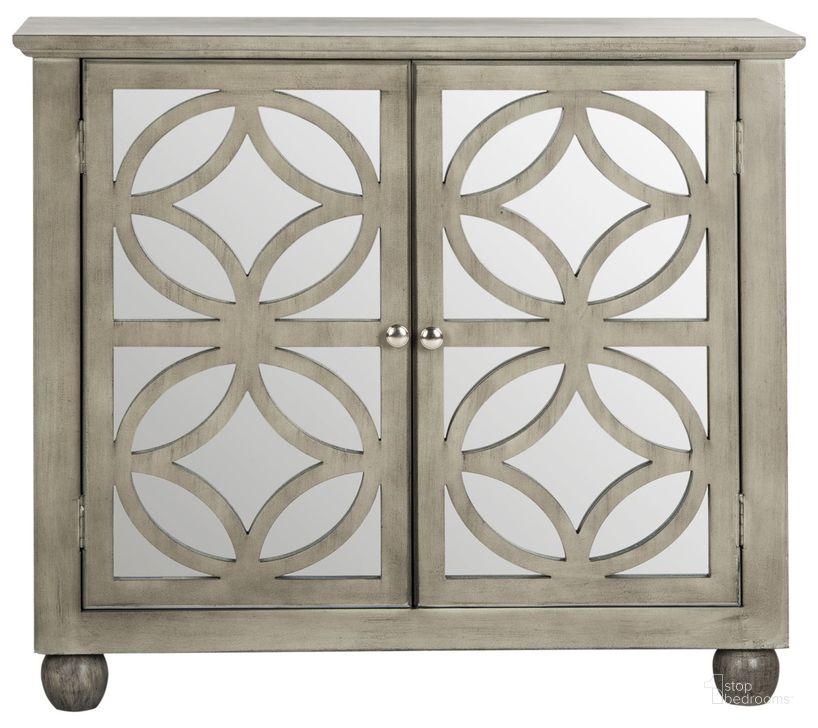 The appearance of Havana Gray Chest designed by Safavieh in the transitional interior design. This grey piece of furniture  was selected by 1StopBedrooms from Havana Collection to add a touch of cosiness and style into your home. Sku: AMH1560A. Material: Wood. Product Type: Chest. Image1