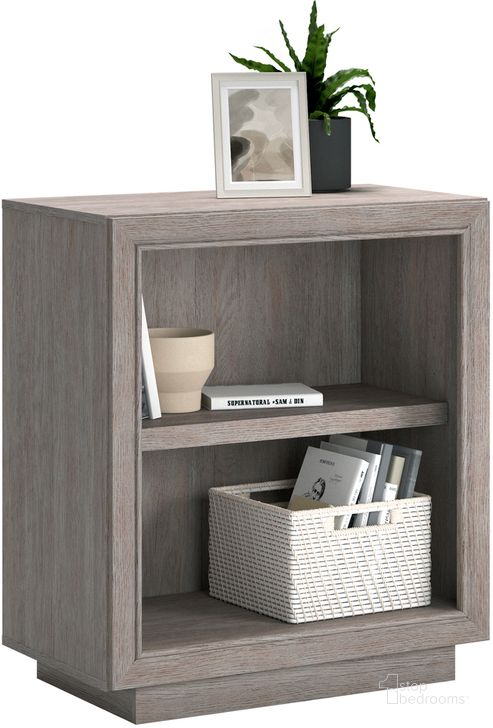 The appearance of Hayes Garden Bookcase In Ashen Oak designed by Sauder in the traditional interior design. This ashen oak piece of furniture  was selected by 1StopBedrooms from Hayes Garden Collection to add a touch of cosiness and style into your home. Sku: 434778. Product Type: Bookcase. Material: Engineered Wood. Image1