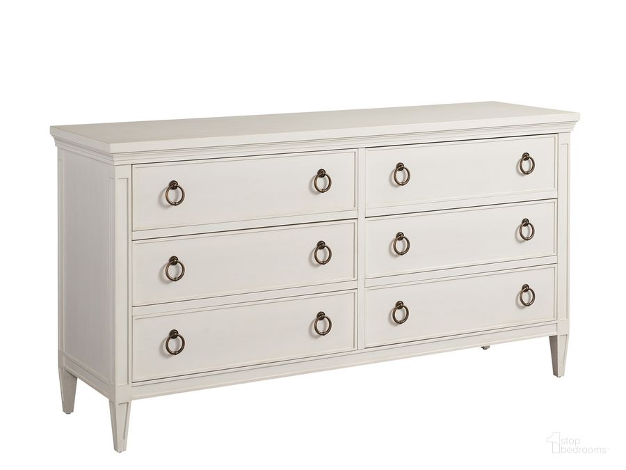 The appearance of Hobie Double Dresser 01-0935-222 designed by Barclay Butera in the transitional interior design. This orange piece of furniture  was selected by 1StopBedrooms from Laguna Collection to add a touch of cosiness and style into your home. Sku: 01-0935-222. Product Type: Dresser. Image1