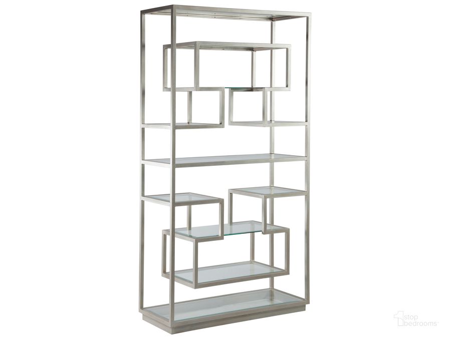 The appearance of Holden Argento Etagere designed by Artistica Home in the industrial interior design. This gray piece of furniture  was selected by 1StopBedrooms from Holden Collection to add a touch of cosiness and style into your home. Sku: 01-2012-990-46. Product Type: Etagere.